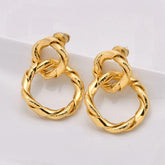 Sister Twine Gold Earrings