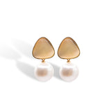 Triangle Shape Drop Earring