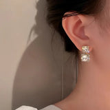 Elegant Geometric Drop Earring
