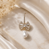 Bow Pearl Earrings