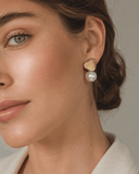 Triangle Shape Drop Earring