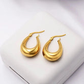 Chunky Hoop Earrings