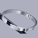 Radiant Sunburst Studded Silver Wrist Bangle