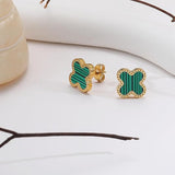 Four Leaf Clover Studs