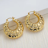 Earrings statement hoops