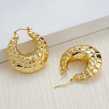 Earrings statement hoops