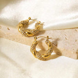 Twisted earrings