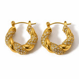 Twisted earrings