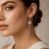 Elegant Geometric Drop Earring