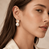 Pearl Ear Drops Earrings