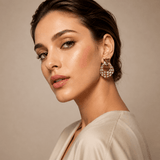 Daily Wear Champagne Earrings