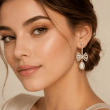Bow Pearl Earrings