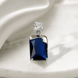 Royal Blue Ocean Sapphire Earrings