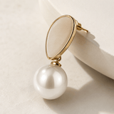 Elegant Geometric Drop Earring