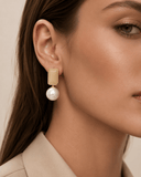 Elegant Geometric Drop Earring
